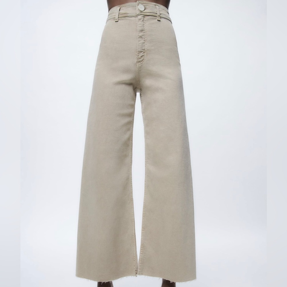 Zara High waisted ZW sailor straight jeans | Size: US 6